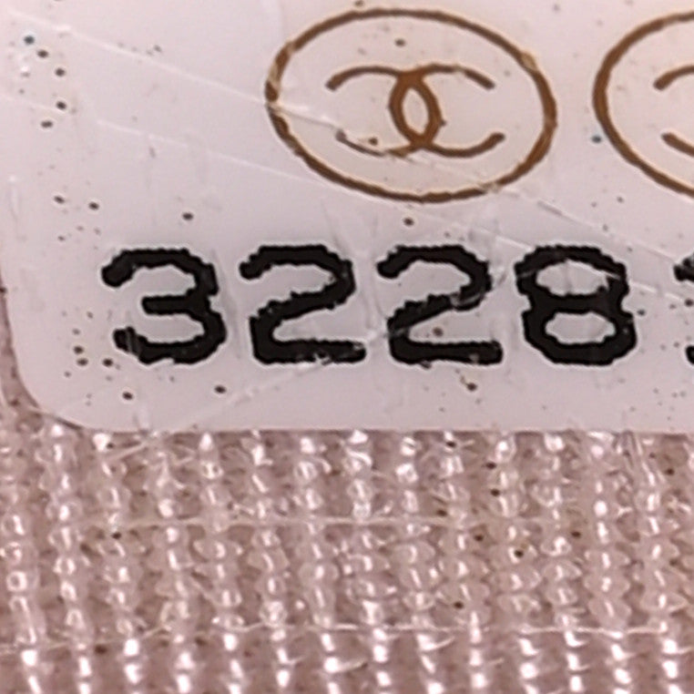 Caviar Quilted Card Holder Light Pink