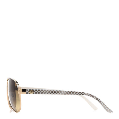 Gucci Aviator Sunglasses GG4239/S White Gold 3 of 8