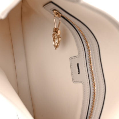 Gucci Ancora Calfskin Web Small Jackie Shoulder Bag Light Grey 5 of 10