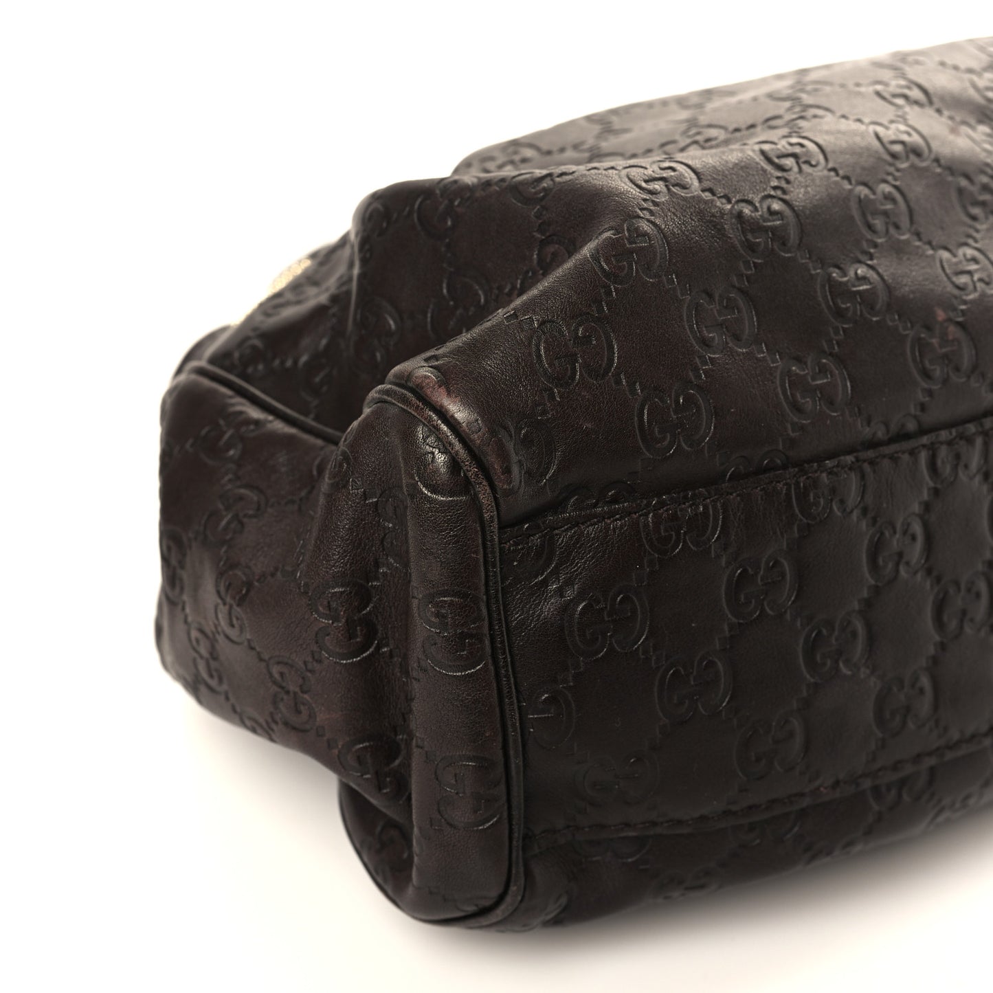 Guccissima Medium Sukey Tote Brown