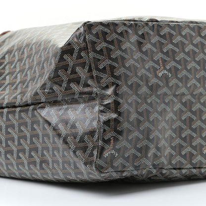 Goyard Goyardine Saint Louis GM Black Gold 6 of 7