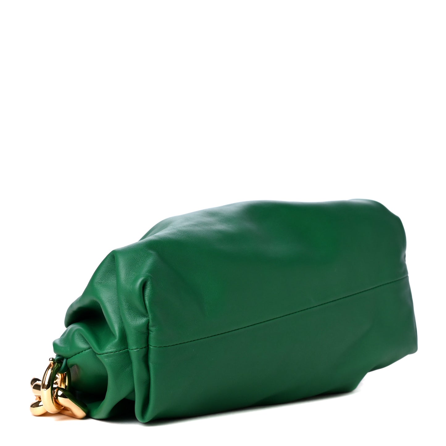 Calfskin The Pouch Chain Racing Green