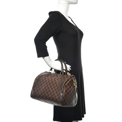 Louis Vuitton Damier Ebene Speedy 30 2 of 14