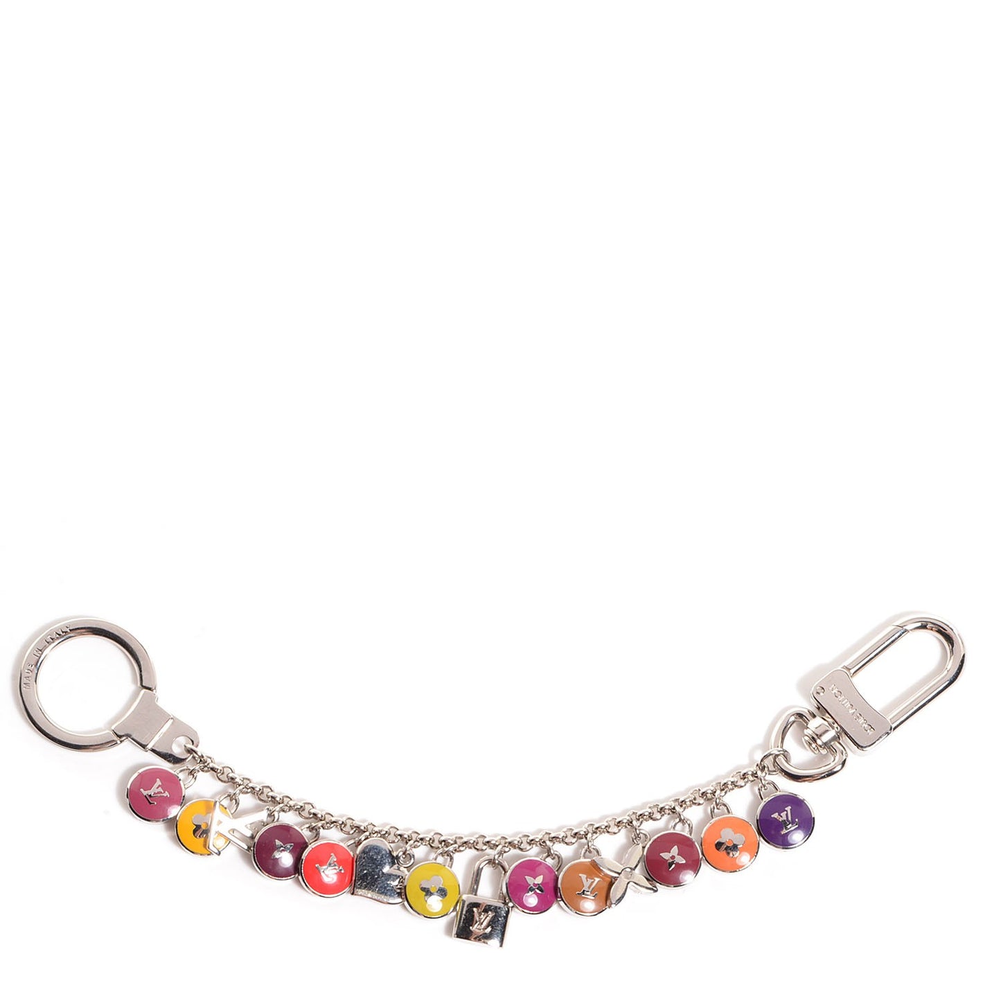 Pastilles Key Chain Bag Charm Multicolor