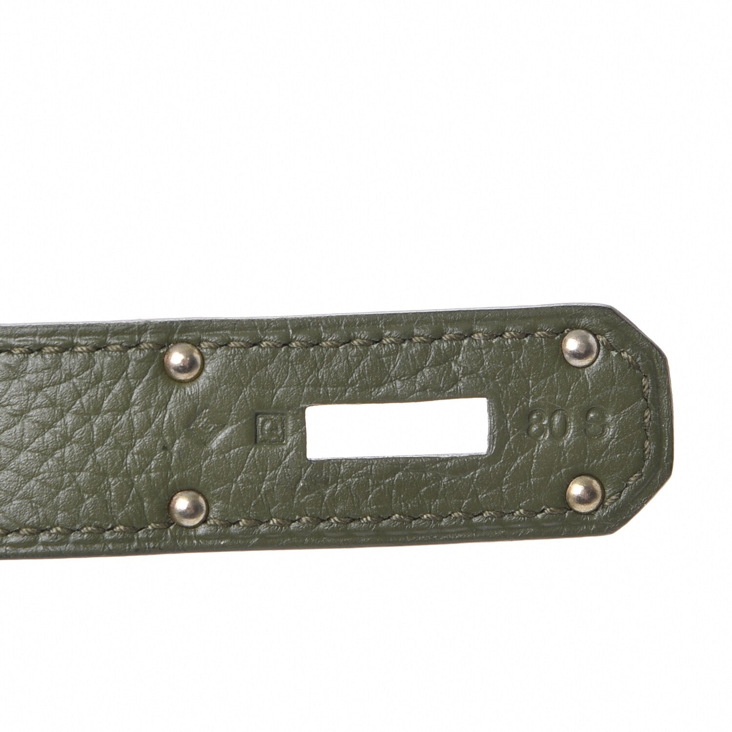 Hermes Taurillon Clemence Jypsiere 31 Vert Veronese 7 of 8
