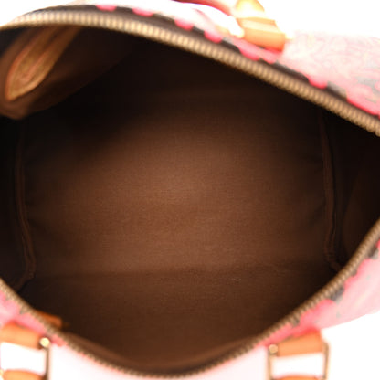 Louis Vuitton Monogram Graffiti Speedy 30 Fuchsia 5 of 13