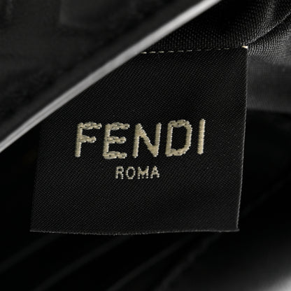 Fendi Nappa FF 1974 Embossed Mini Baguette Black 6 of 11