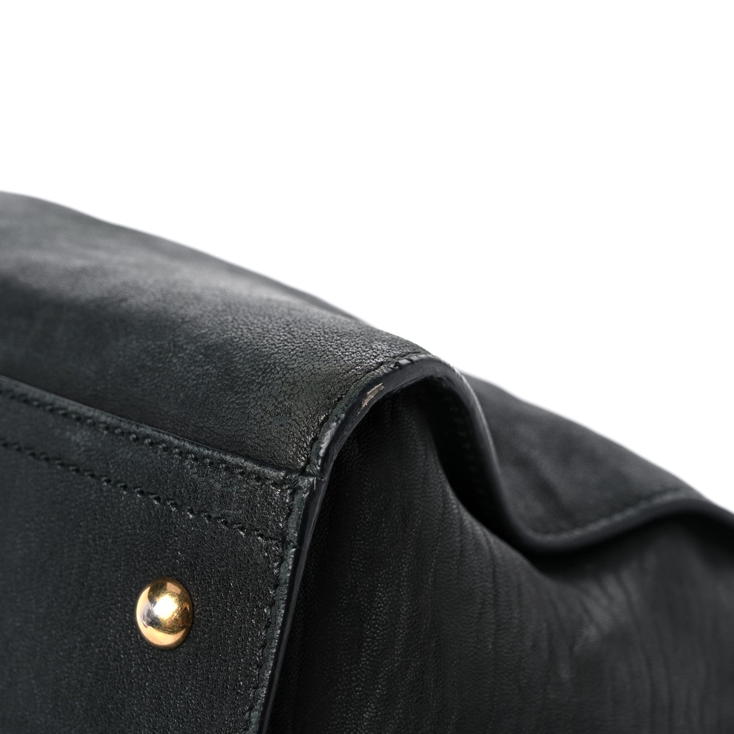 Saint Laurent Sheepskin Medium Cabas ChYc Black 9 of 22