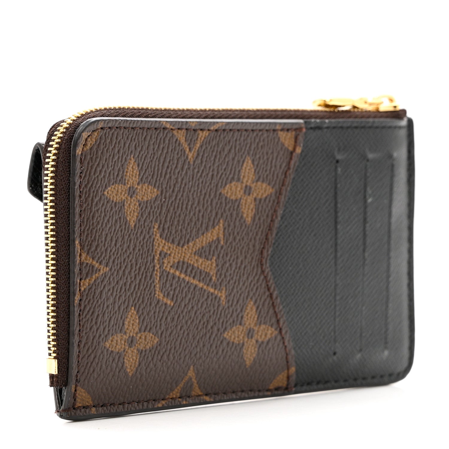 Louis Vuitton Monogram Recto Verso Card Holder Black 3 of 6