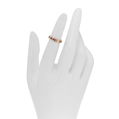 Tiffany 18K Rose Gold Ruby Atlas Pierced Ring 47 4 2 of 4