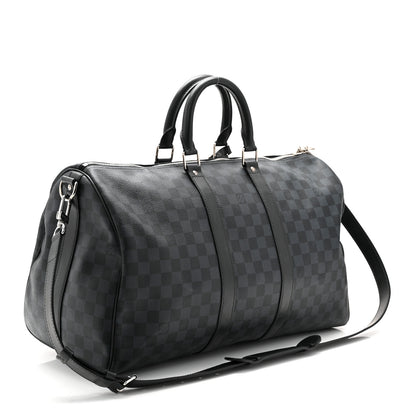Louis Vuitton Damier Cobalt Keepall Bandouliere 45 2 of 9
