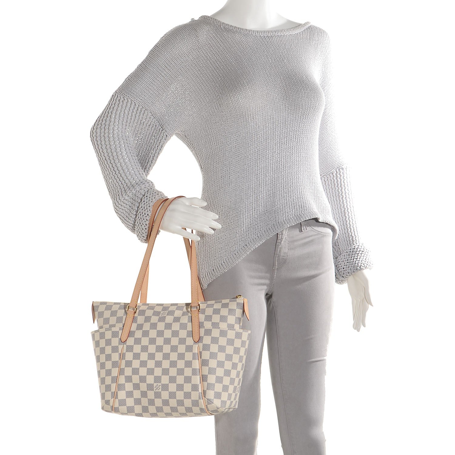 Louis Vuitton Damier Azur Totally PM 2 of 7