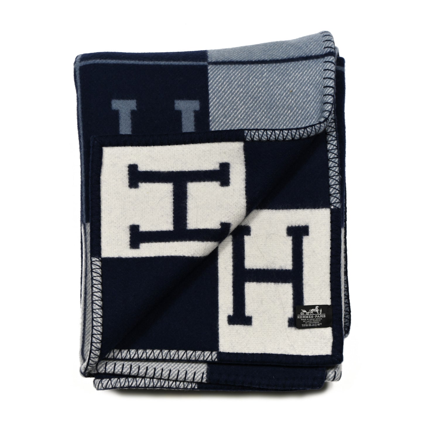 Wool Cashmere Avalon III Blanket Caban Ecru