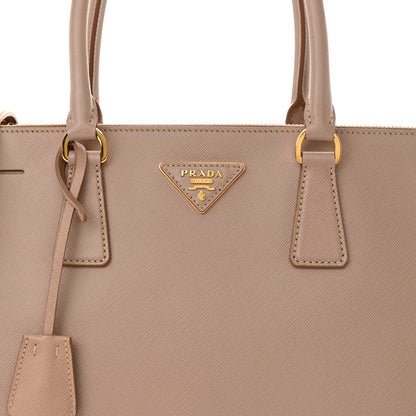 Prada Saffiano Lux Large Galleria Double Zip Tote Cammeo 8 of 14