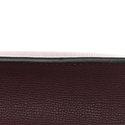 Burberry Derby Calfskin House Check Small Macken Crossbody Bag Mahogany Red 12 of 12