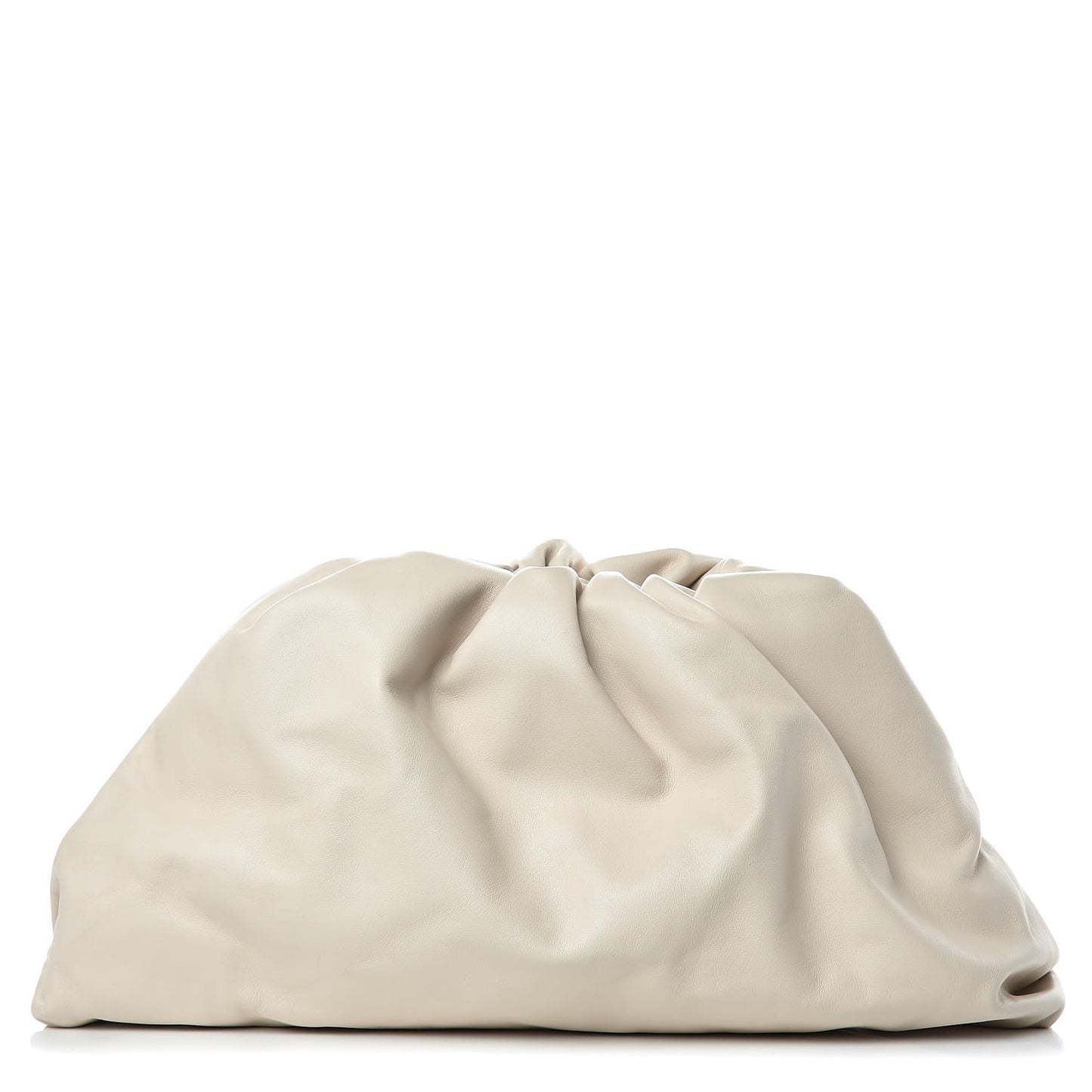 Smooth Butter Calf The Pouch Oversized Clutch Mist