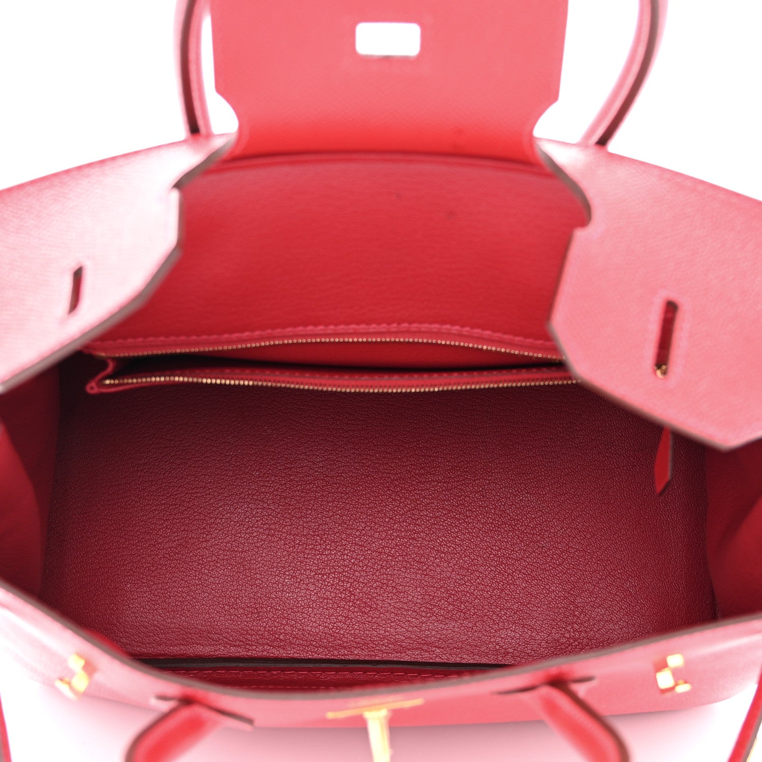Hermes Epsom Birkin 30 Rouge Casaque 5 of 12
