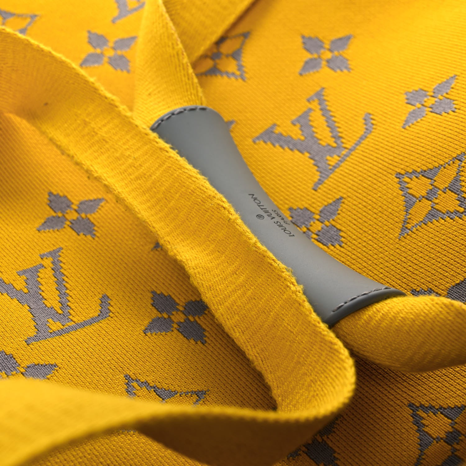 Louis Vuitton Knit Monogram Horizon Soft Duffle 55 Jaune 12 of 12
