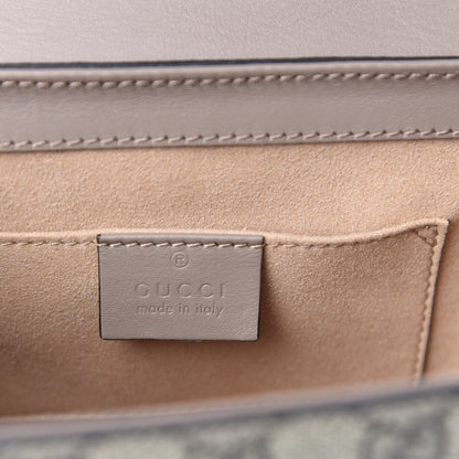 Gucci GG Supreme Monogram Studded Small Padlock Shoulder Bag Porcelain Rose 8 of 11