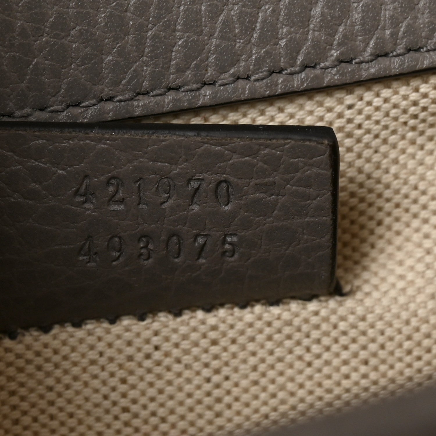 Gucci Calfskin Mini Dionysus Shoulder Bag Dusty Grey 7 of 10