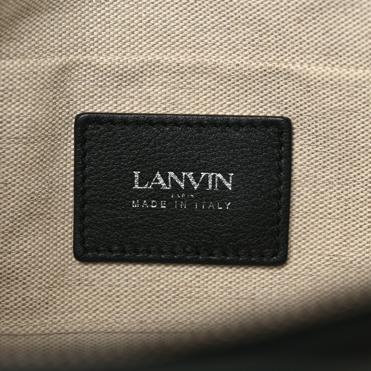 Lanvin Smooth Calfskin Cooler Bag Black 6 of 8
