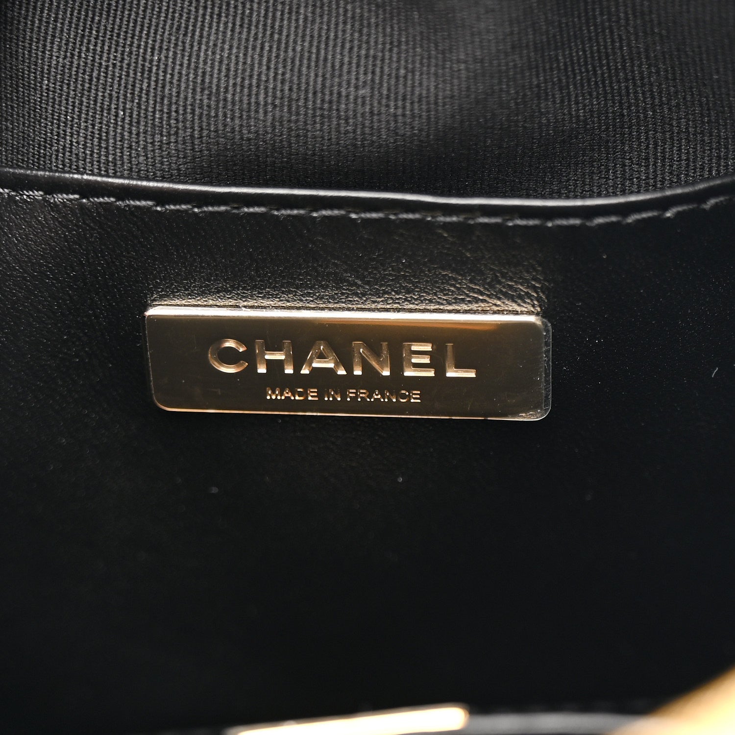 Chanel Lambskin Quilted Walk of Fame Star Bag Black 6 of 11