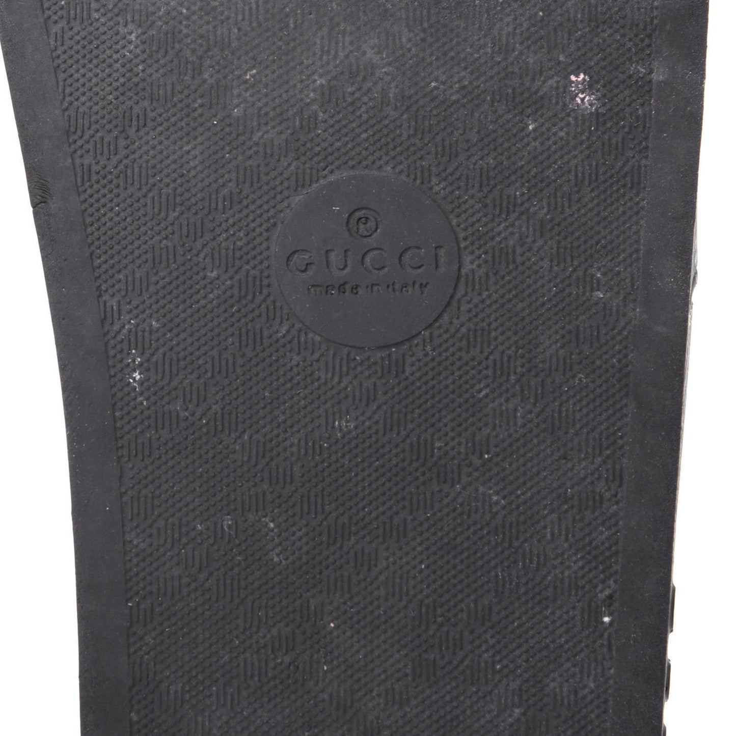 Rubber Womens Logo Slide Sandals 39 Black