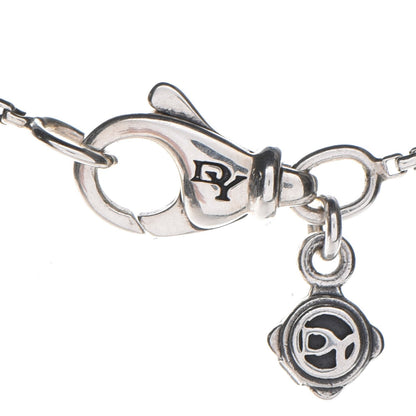 David Yurman Sterling Silver Black Orchid 8mm Petite Chatelaine Pendant Necklace 5 of 7