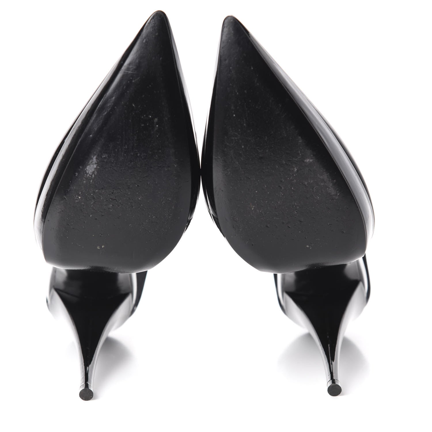 Saint Laurent Patent Zizi D'Orsay Pump 39 Black 6 of 10