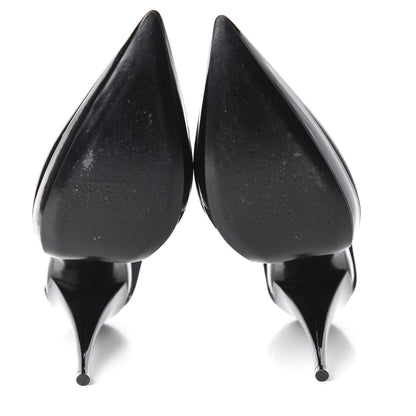 Saint Laurent Patent Zizi D'Orsay Pump 39 Black 6 of 10