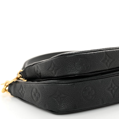 Louis Vuitton Empreinte Monogram Giant Multi Pochette Accessories Black 9 of 10