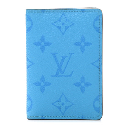 Louis Vuitton Taigarama Pocket Organizer NM Blue Lagoon 1 of 6