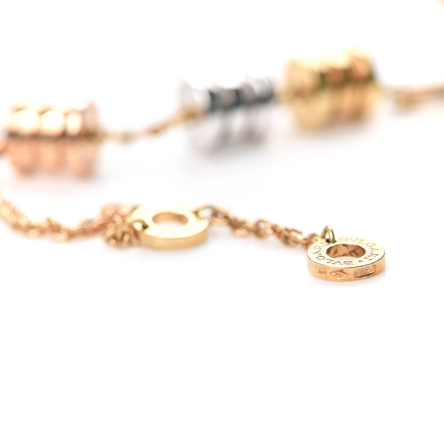 18K Yellow Rose White Gold B.Zero1 Bracelet