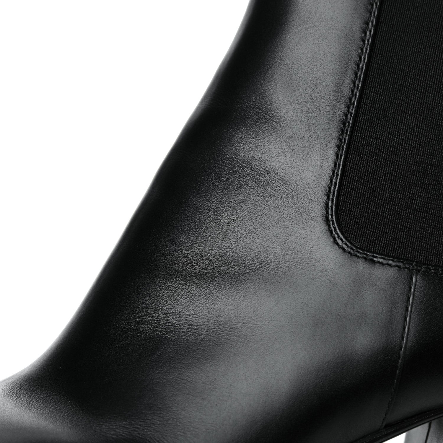 Bottega Veneta Calfskin Storm Chelsea Boots 38 Black 9 of 11