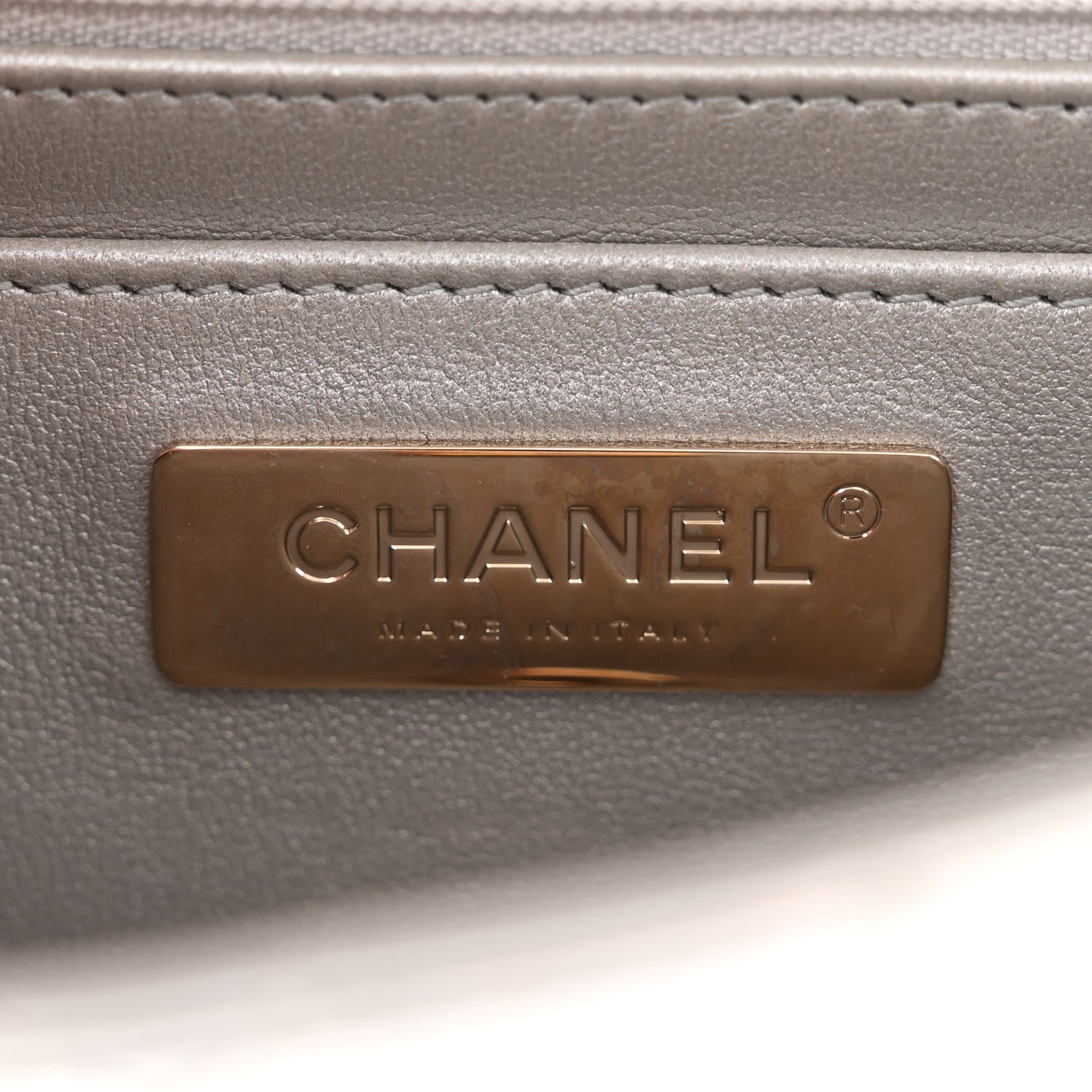 Chanel Mirror Calfskin Metallic Calfskin Medium Hollywood Boulevard Flap With Star Coin Purse Silvery 7 of 12