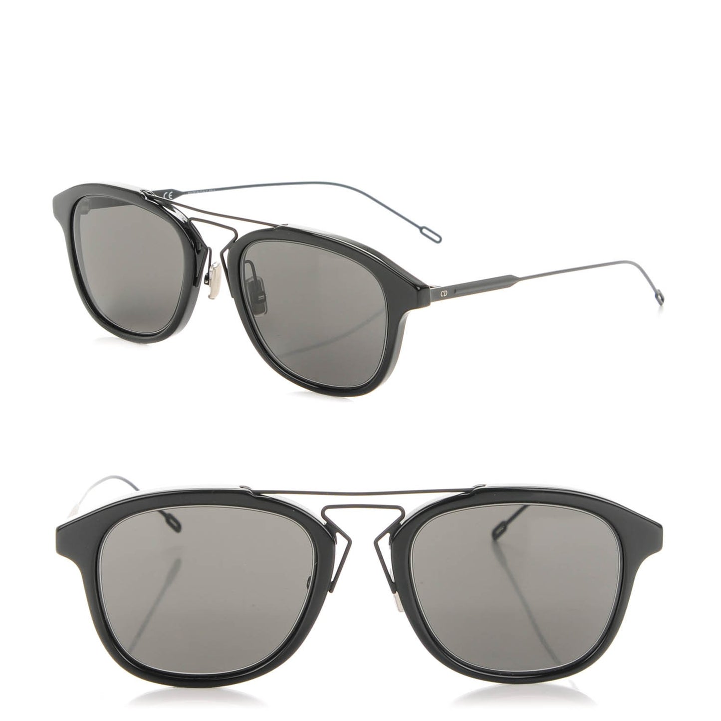 Black Tie Sunglasses Black