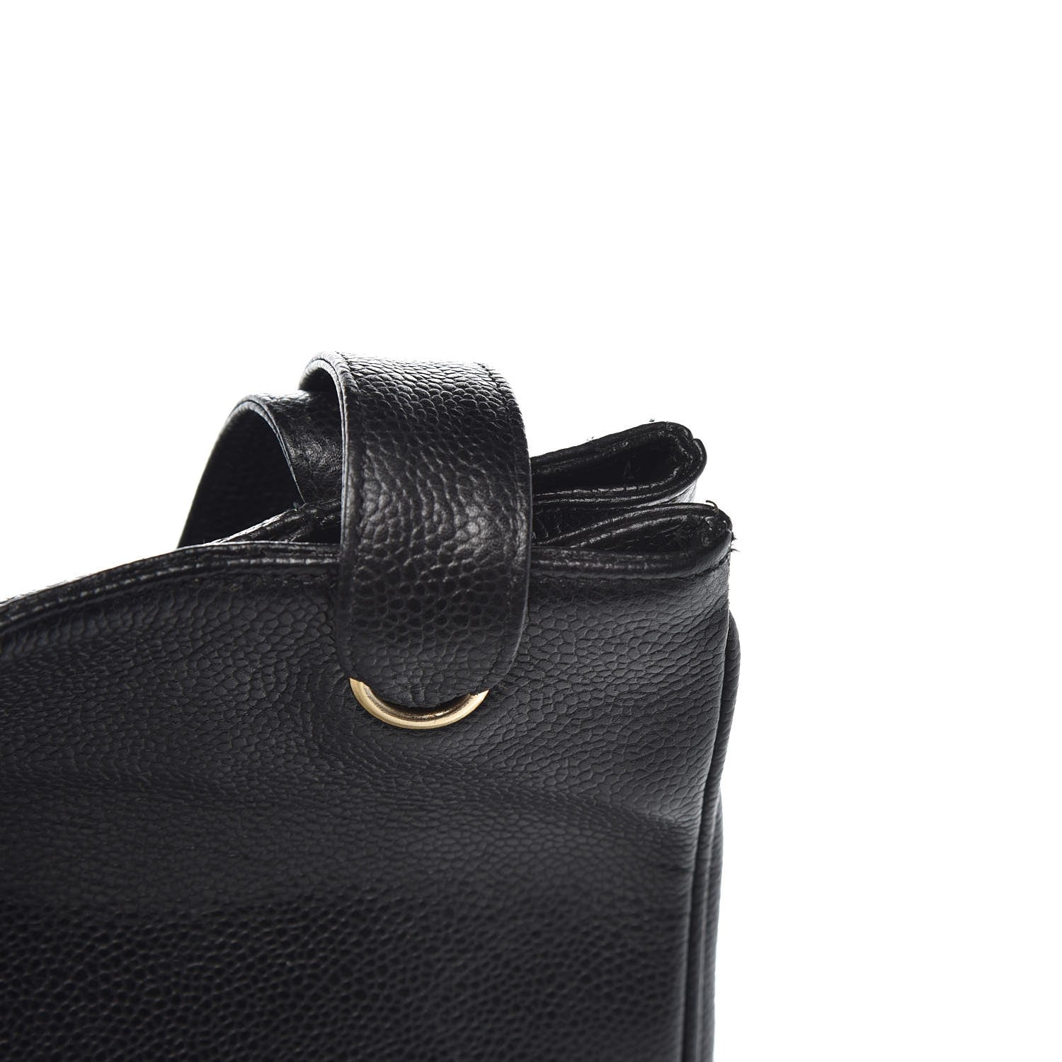 Chanel Caviar CC Tote Black 9 of 10