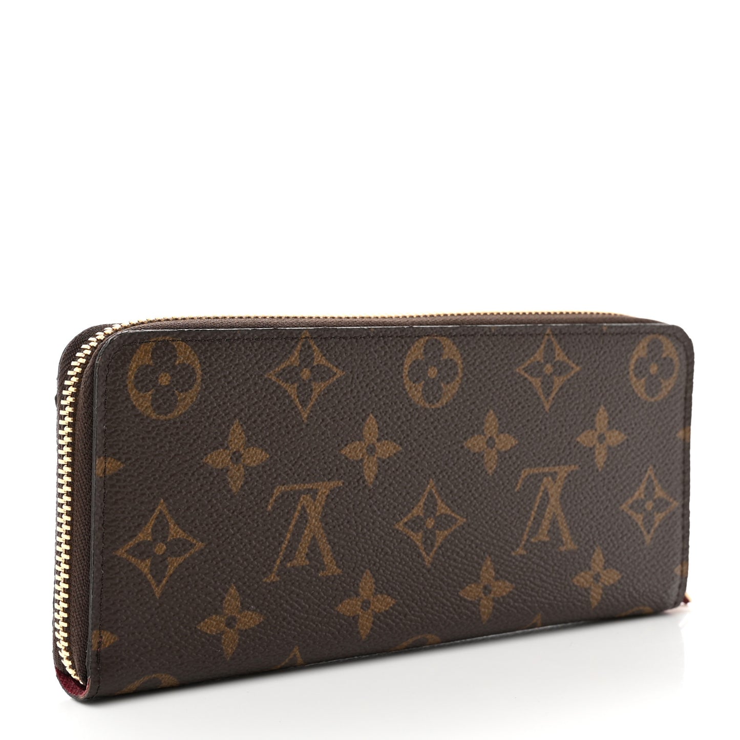Monogram Clemence Wallet Fuchsia