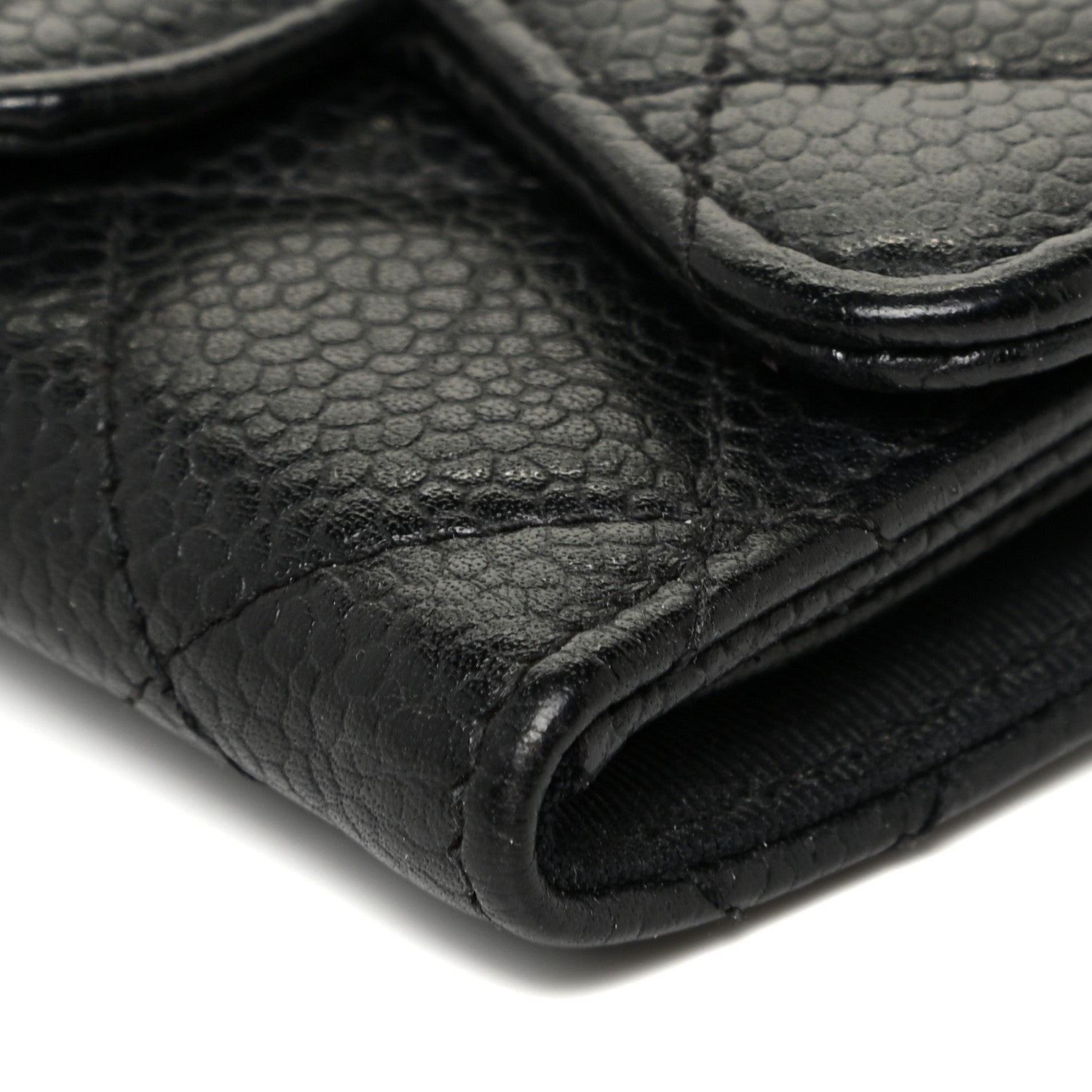 Chanel Caviar Quilted 6 Key Holder Black 9 of 10