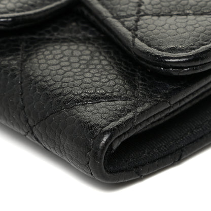 Chanel Caviar Quilted 6 Key Holder Black 9 of 10