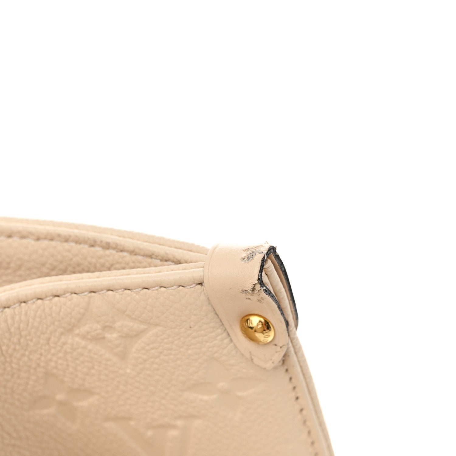 Louis Vuitton Empreinte Monogram Giant Onthego MM Creme 11 of 13