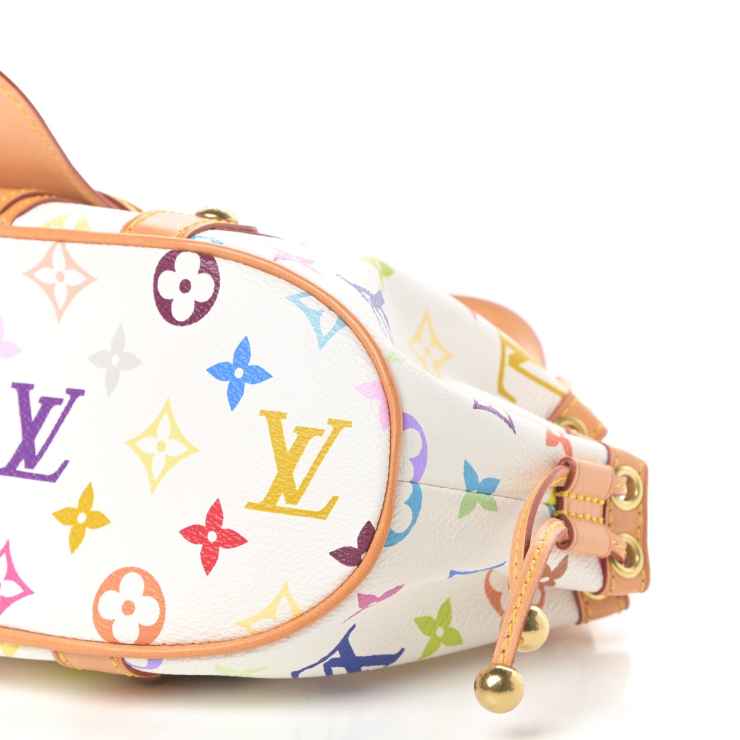 Monogram Multicolor Theda GM White
