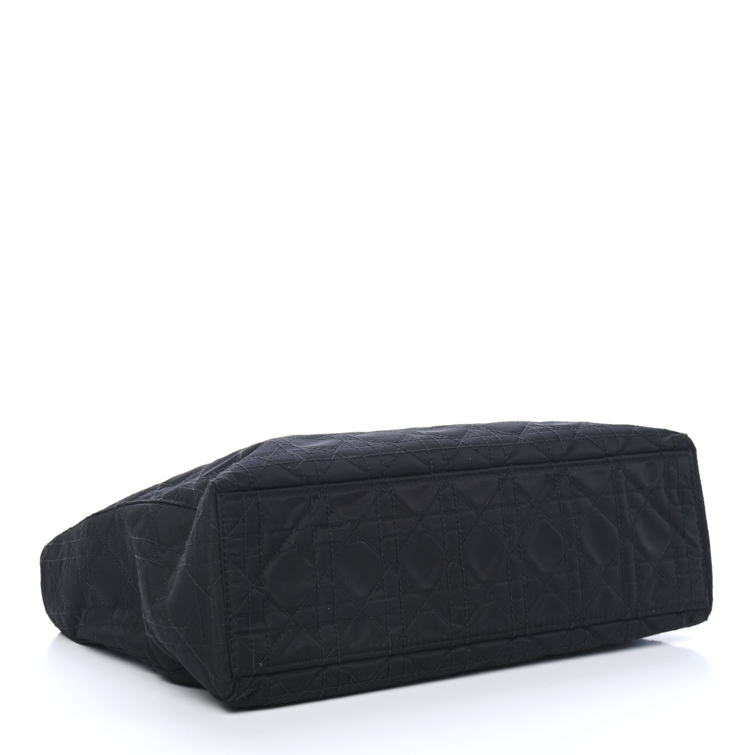 Christian Dior Nylon Cannage Large Lady Dior Black 3 of 4