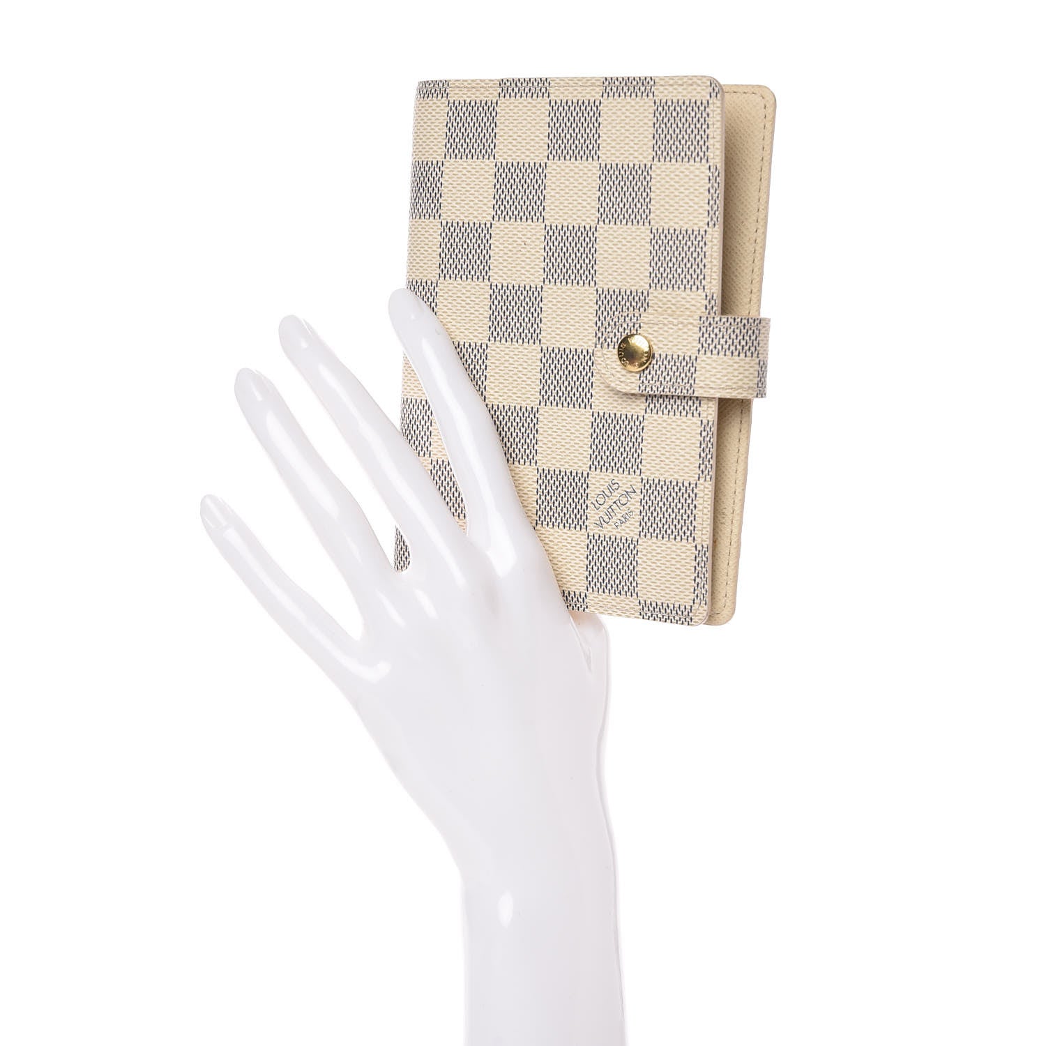 Louis Vuitton Damier Azur Small Ring Agenda Cover 2 of 7