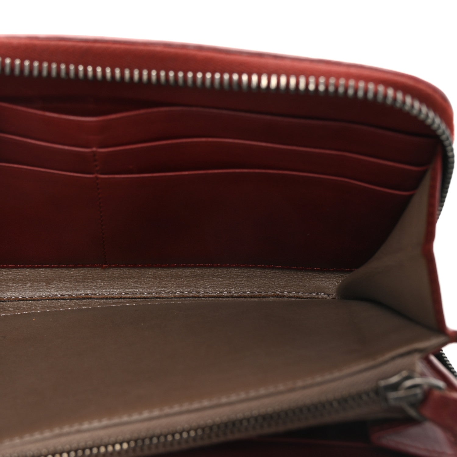 Bottega Veneta Nappa Intrecciato Zip Around Wallet Eclipse 5 of 7