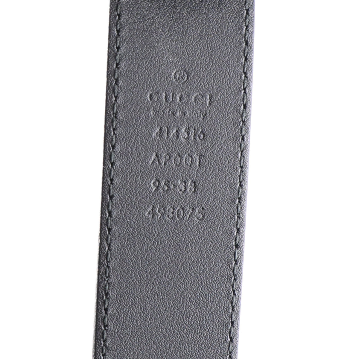 Gucci Calfskin Double G 40mm Belt 95 38 Black 5 of 5