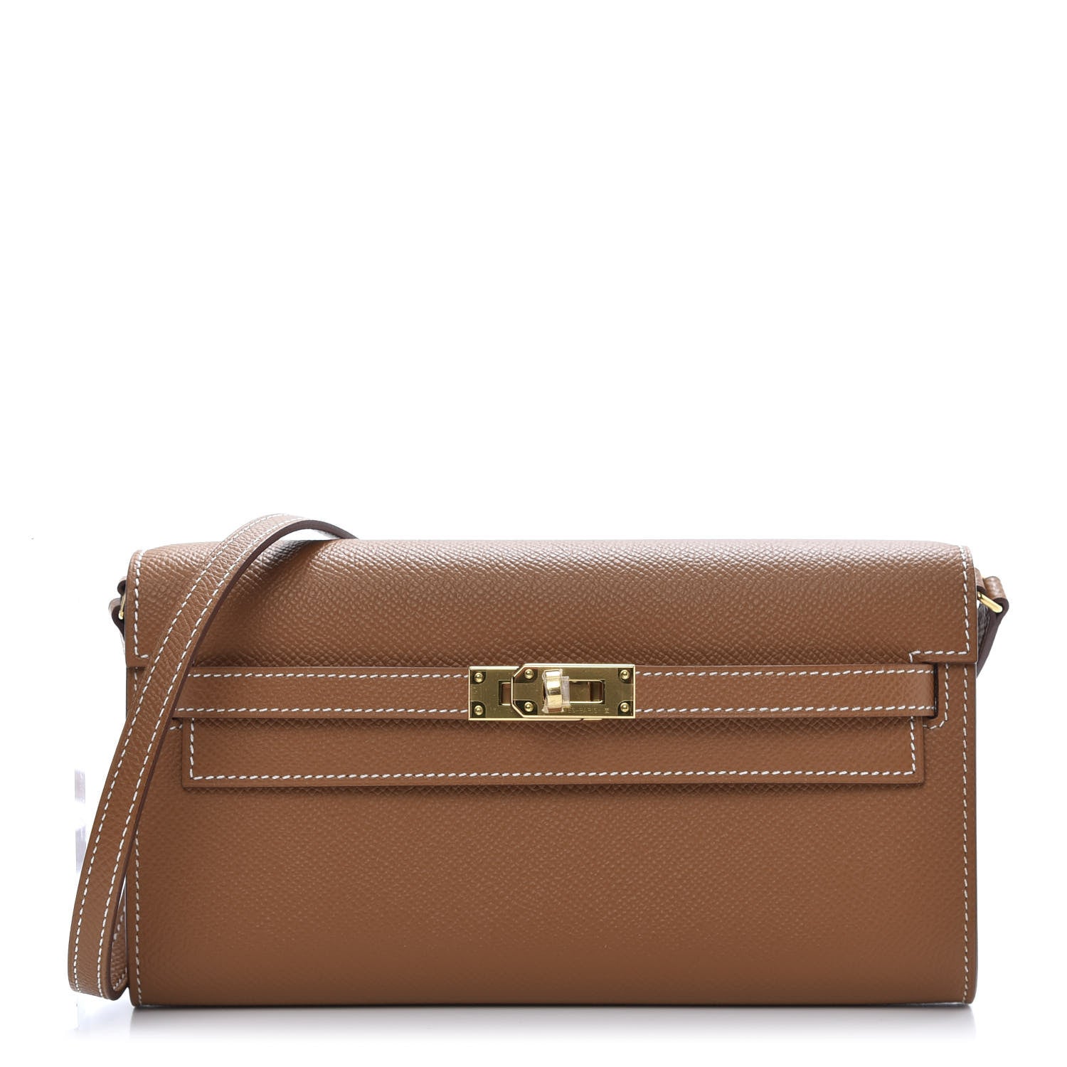 Hermes Epsom Kelly Wallet To Go Gold 1 of 8
