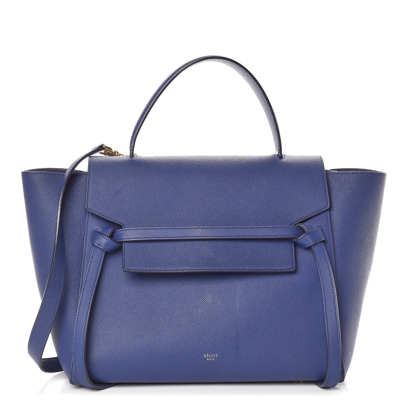 Grained Calfskin Mini Belt Bag Indigo