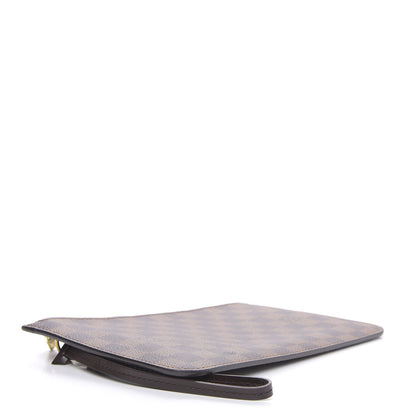 Louis Vuitton Damier Ebene Neverfull MM GM Pochette 4 of 7