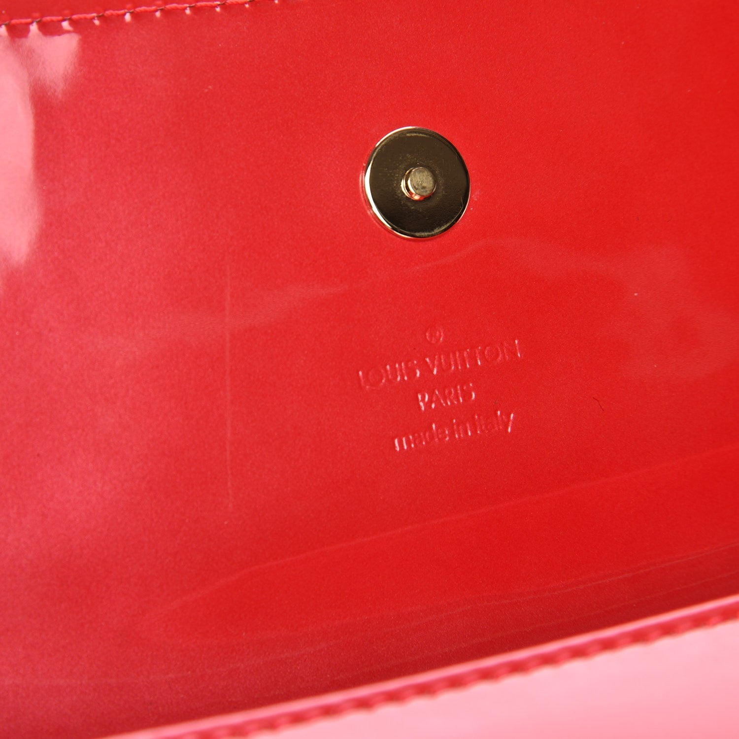 Louis Vuitton Patent Sobe Clutch Grenadine 6 of 10